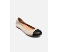 Gabor Damen Klassische Ballerinas, Frauen Flats,klassisch elegant,Ballerinen,Pumps,Halbschuhe,Sommerschuhe,Slipper,Oak/schwarz,37.5 EU / 4.5 UK