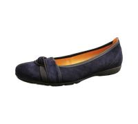 Gabor Ballerinas für Damen, blau, Größe 44 EU / 9,5 UK