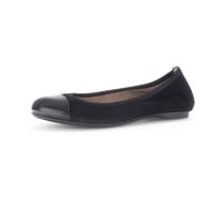 Gabor Ballerinas Leder – Damen – Schwarz – Größe 38