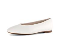 Gabor Ballerina Nappa 64.140.20 Damen weiß latte Größe 41 EU / 7,5 UK