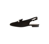 Pumps GABOR "Gabor Ballerinas Leder", Damen, Gr. 40, schwarz, Leder, Schuhe Pumps (13547437-40) schwarz