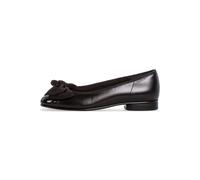 Gabor Ballerinas Leder/Textil – Damen – Schwarz – Gr. 37
