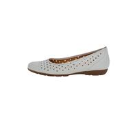 Gabor Ballerinas – Ballerinas Leder, Weiß – Damen Größe 40
