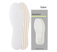 Gabor Barfuß Frottee-Einlegesohle, hautfreundlich, 100% Baumwolle + Latexschaum-Polsterung, mit hoher Feuchtigkeitsaufnahme für frische Füße den ganzen Tag, waschbar, Gr. 41