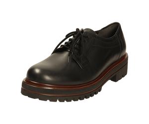 Gabor Basic 75.210.27 schwarz (cognac) Sneaker low HW 21/22 für Damen, schwarz, Größe 42 ½ EU / 8,5 UK