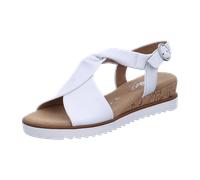 Gabor Bequeme Sandalen für Damen, weiß, Größe 36 EU / 3,5 UK