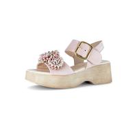 Riemchensandale GABOR "Gabor Sandalen Leder", Damen, Gr. 40, rosa, Leder, Schuhe Riemchensandale (99439965-40) rosa