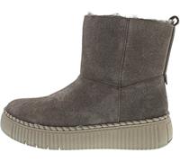 Stiefelette GABOR "Gabor Stiefelette Veloursleder", Damen, Gr. 37,5, braun, grau, Veloursleder, Schuhe (94879841-37,5) braun, grau