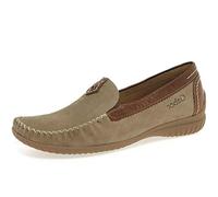 Gabor California Nubukleder/sportliche Mokassins 7.5 UK/ 41.5 EU Tan