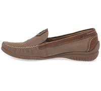 Gabor California Nubukleder/sportliche Mokassins 7.5 UK/ 41.5 EU Tan