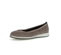 Gabor Casual Ballerinas in Übergrößen Grau 64.110.19 große Damenschuhe, Größe:42.5
