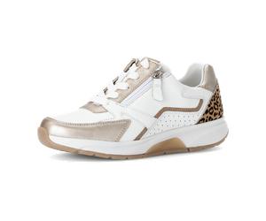 Gabor Cervo/Met/Leo für Damen, weiß, Größe 44 EU / 9,5 UK