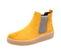 Gabor Chelsea-Bootie für Damen, gelb, Größe 38 ½ EU / 5,5 UK
