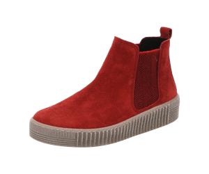 Gabor Chelsea Boots für Damen, rot, Größe 42 EU / 8 UK