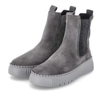 Gabor Chelsea Boots - Gr. 38 - Grau - Rauleder