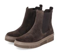 Gabor Chelsea Boots - Gr. 44 - Braun - Rauleder