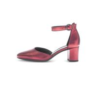 Gabor Damen Riemchen Pumps, Frauen Absatzschuhe,stöckelschuhe,Spangenpumps,Mary-Jane,bequem,geschlossen,high Heels,Heels,Cherry,37.5 EU / 4.5 UK