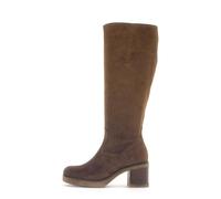 Gabor Damen Plateaustiefel, Frauen Stiefel,Sensitive,Basic,Derby,Silber,rosa,grau,beige,Lack,braun,klassisch,gesund,Cognac (Micro),38 EU / 5 UK