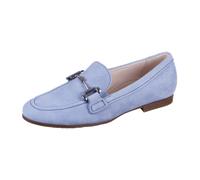 Gabor Damen Slipper, Frauen Slip On,Moderate Mehrweite (G),Slides,Schlupfschuhe,schluepfschuhe,Loafer,College Schuhe,Azur,38 EU / 5 UK