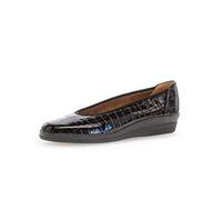 Gabor Damen Klassische Ballerinas, Frauen Flats,Leichte Mehrweite (G),Ballerina-Schuhe,Ballett-Schuhe,flach,Ausgehschuhe,schwarz,39 EU / 6 UK