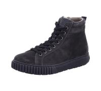 Pius Gabor Herren Sneaker high,Halbschuhe,zertifiziertes Leder,Wechselfußbett,schnürstiefeletten,straßenschuhe,Turnschuhe,Slate,44.5 EU / 10 UK