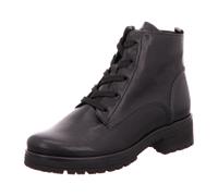 Schnürstiefelette GABOR "Genua" Gr. 39, schwarz Damen Schuhe Reißverschlussstiefeletten (44338241-39)