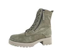 Gabor Damen Combat Boots, Frauen Stiefeletten,Wechselfußbett,Moderate Mehrweite (G),halbstiefel,Kurzstiefel,salvia (Flausch),40 EU / 6.5 UK