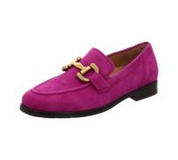 Gabor Damen Slipper, Frauen Slip On,Wechselfußbett,Moderate Mehrweite (G),Slides,Schlupfschuhe,schluepfschuhe,Malve (Dark-Gold),40.5 EU / 7 UK