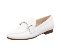 Gabor Damen Slipper, Frauen Slip On,Moderate Mehrweite (G),Halbschuhe,Slides,Schlupfschuhe,schluepfschuhe,Loafer,Slip-ons,Weiss,40.5 EU / 7 UK