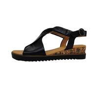 Gabor Keilsandalen Comfort 42.751.27 Moderate Mehrweite (G) Schwarz EU 37,5