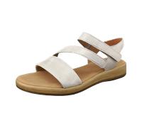 Gabor Rhodos Sandale grau metallic Velour 42.063.14 - Größe 38