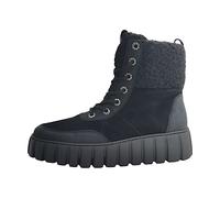 Gabor Damen Schnürstiefeletten, Frauen Stiefeletten,Moderate Mehrweite (G),Kurzstiefel,uebergangsschuhe,schwarz (Micro),41 EU / 7.5 UK