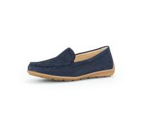Gabor Damen Slipper, Frauen Slip On,Schlupfschuhe,schluepfschuhe,Loafer,College Schuhe,Businessschuhe,Slip-ons,Mokassins,Blue,38.5 EU / 5.5 UK