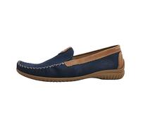 Gabor Damen Slipper, Frauen Slip On,College Schuhe,Businessschuhe,elegant,Office,büro,Freizeit,Mokassins,Slip-ons,Blue/New Whisky,38 EU / 5 UK