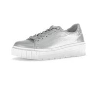 Gabor Comfort sportlicher Schnürer Silber EU 38.5