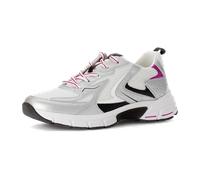 Sneaker low weiss/silb/s/fuxia