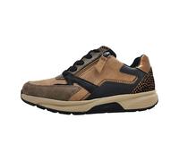 Gabor Damen Sneaker Comfort Low-Top Metallic Easy-Walking nut/black/bronce k Gr. 38,5