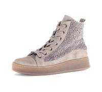 Gabor comfort 76776-41 Silk/Mohair (Beige) - ungefütterte Stiefelette - Damenschuhe Modische Stiefelette / Boots, Beige, leder/textil (dreamvelour/wool) für Damen, beige, Größe 40 ½ EU / 7 UK