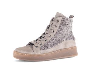 Gabor comfort 76776-41 Silk/Mohair (Beige) - ungefütterte Stiefelette - Damenschuhe Modische Stiefelette / Boots, Beige, leder/textil (dreamvelour/wool) für Damen, beige, Größe 42 EU / 8 UK