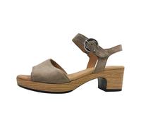Gabor Damen Plateausandalen, Frauen Sandalen,Moderate Mehrweite (G),sesamo (34),38 EU / 5 UK
