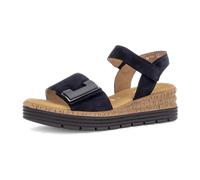 Gabor Keil Sandale blau Velour 82.700.46 - Größe 36
