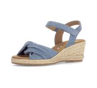 Keilsandalette GABOR "Keilsandalette", Damen, Gr. 40,5, blau, Schuhe (76785545-40,5) blau