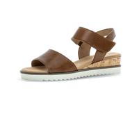 Plateausandaletten GABOR "Plateau Sandale", Damen, Gr. 35, braun, Schuhe (34165430-35) braun