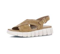 Gabor Damen Plateausandalen, Frauen Sandalen,schwarz,Jollys,Glitzer,blau,Rolling-Soft,Sensitive,Basic,Derby,Silber,rosa,Walnut,39 EU / 6 UK