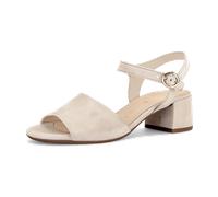 Riemchensandale GABOR "Riemchensandale", Damen, Gr. 35,5, beige, Schuhe Riemchensandale (44164563-35,5) beige