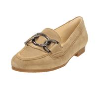 Gabor comfort 82434-34 Sesamo ((Beige) - Slipper - Damenschuhe Slipper / Trotteur, Beige, leder (dreamvelour), absatzhöhe: 15 mm für Damen, beige, Größe 38 ½ EU / 5,5 UK