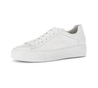 Gabor Sneaker Low Florenz Damen Schnürer Leichte Mehrweite (G) Weiß 38,5 EU / 5,5 UK