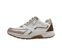 Gabor Damen Low-Top Sneaker, Frauen Sneaker,Weiss/Puder/Natur (53),37 EU / 4 UK