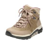 Gabor Damen Schnür-/Schlupfstiefelette Comfort 96.825.40 30 cm Schaft Beige Gr. 38½