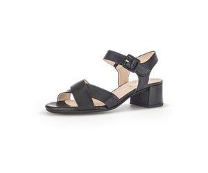 Gabor comfort Absatz Sandalette für Damen, schwarz, Größe 38 EU / 5 UK